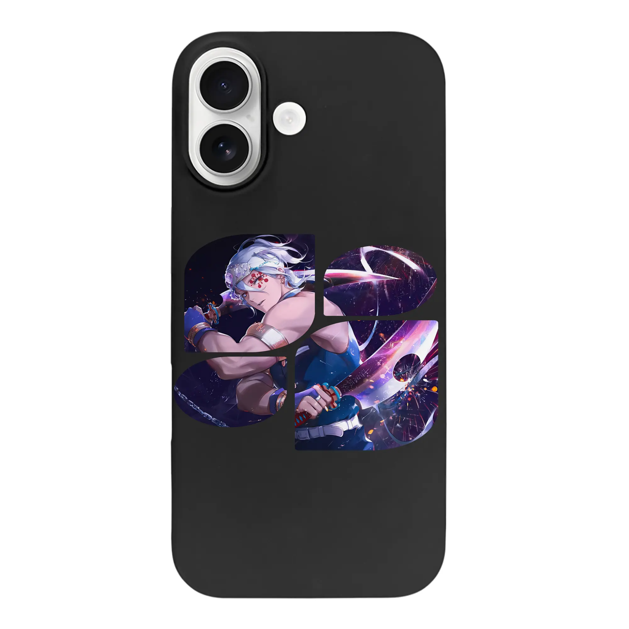 鬼滅の刃 グッズ,宇髄 天元 - iPhone 17 シリーズ シリコンケース 薄型 耐衝撃 指紋防止 ソフトタッチカバー 精密フィット 傷防止 保護ケース iPhone 17/17 Air/17 Pro/17 Pro Max 対応